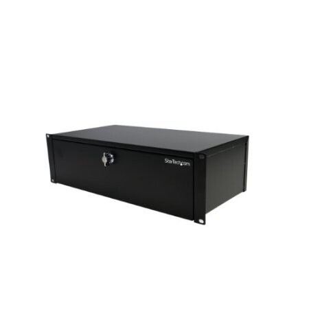 Shop Startech Sh39lk 3u 9inch Deep Rackmount Locking Storage