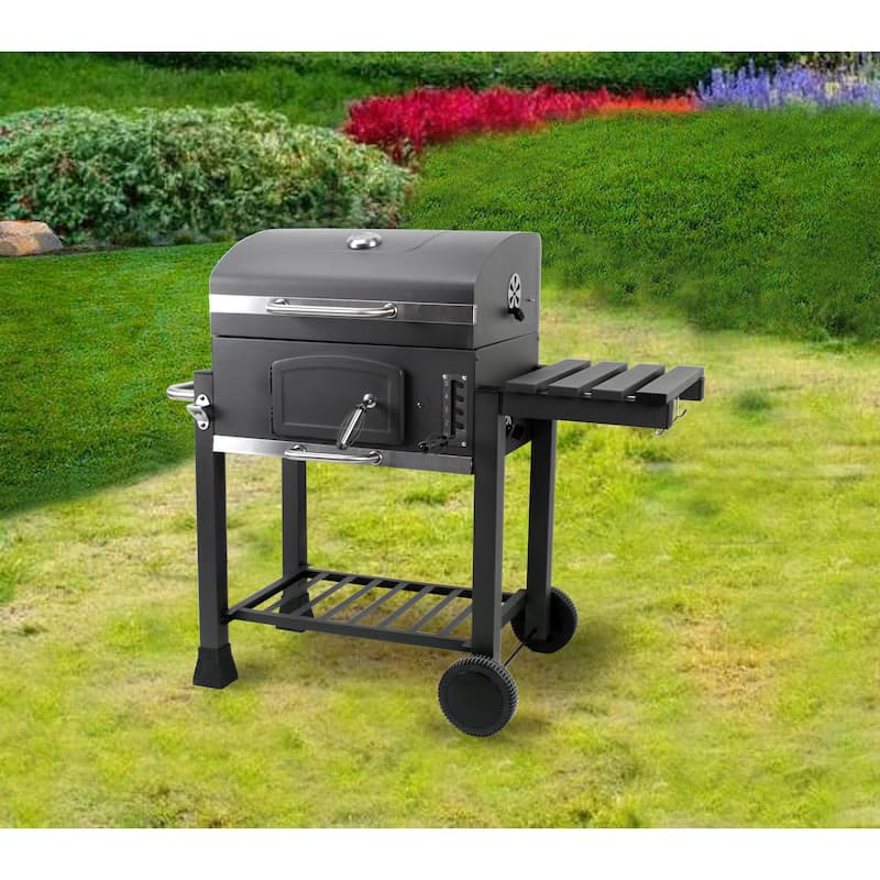 Grillfest 24 in deluxe charcoal grill