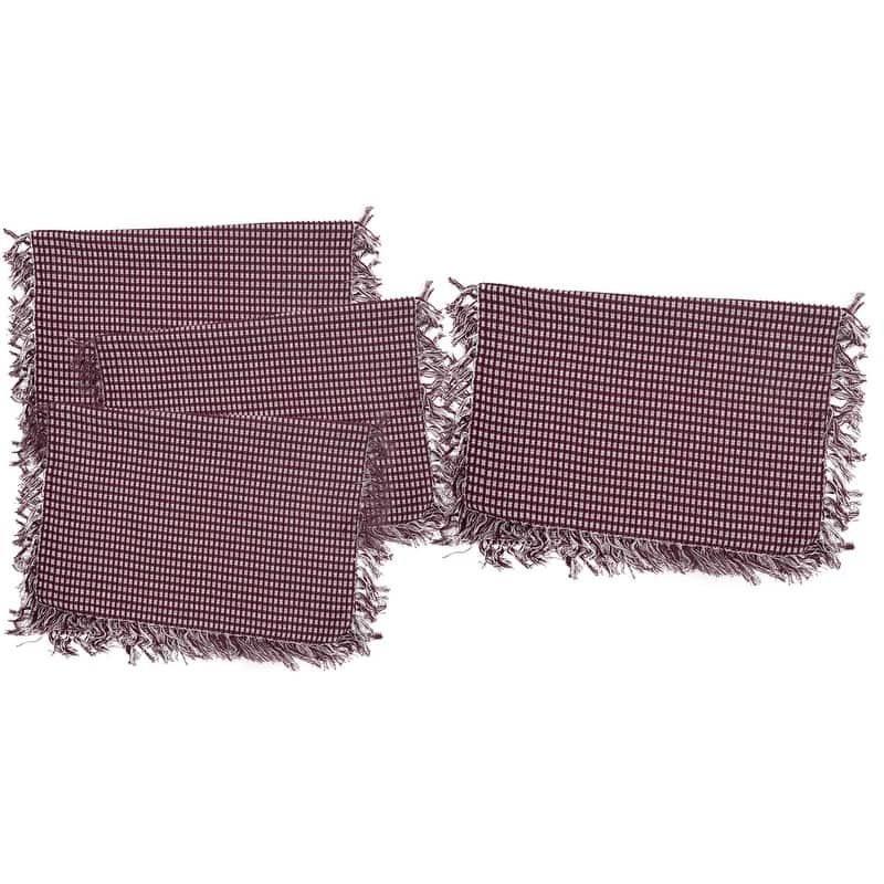Homespun 100 Cotton Placemat 13x19 (Set of 4)