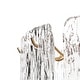 preview thumbnail 7 of 12, Alegate Modern Glam 3-Light Gold Drum Chandelier Glass Pendant for Dining Room