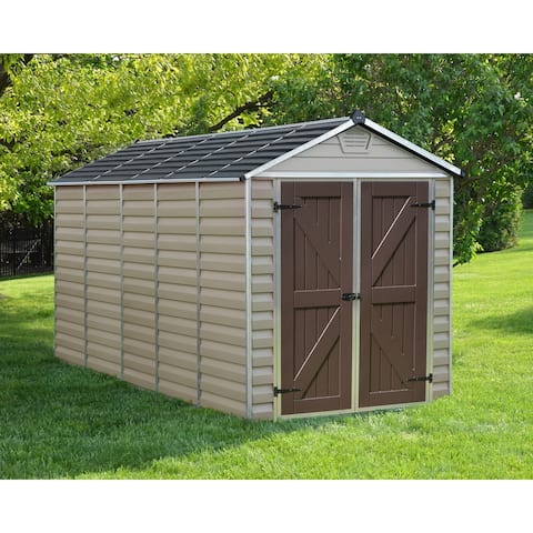 Canopia by Palram Skylight Tan 6ft. x 12ft. Shed - 6 ft x 12 ft