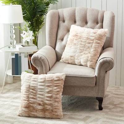 Serenta Shar Pei FauxFur 2 Piece Pillow Shell Set, NO INSERT