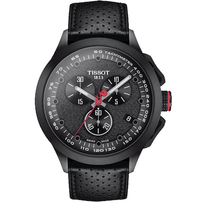 Tissot Men's T-Race Cycling Giro d'Italia 2022 Special Edition Black Dial Watch - T1354173705101 - 6 (36)