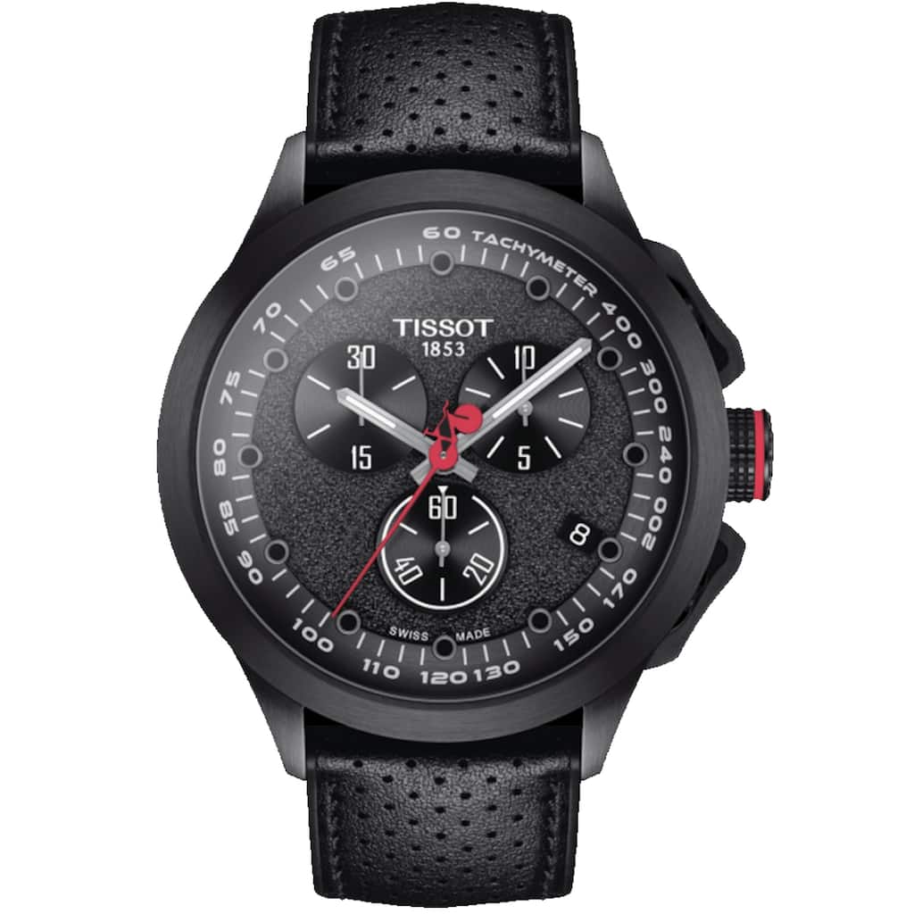 Tissot Men's T-Race Cycling Giro d'Italia 2022 Special Edition Black Dial Watch - T1354173705101 - 6 (36)