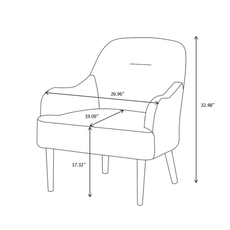 Modern Style Accent Chair