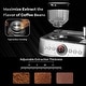 preview thumbnail 4 of 6, 20 BAR Semi-Automatic Espresso Machine with Built-in Grinder Milk Steamer