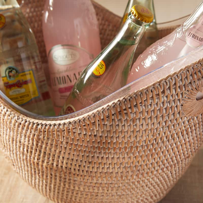 Burma Rattan Beverage Tub