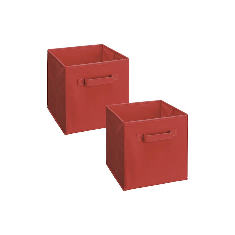 ClosetMaid Cubeical Fabric Drawer - 2 Pack - Red