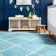 preview thumbnail 59 of 73, Nuloom Handmade Dotted Trellis Wool Kids Nursery Rug