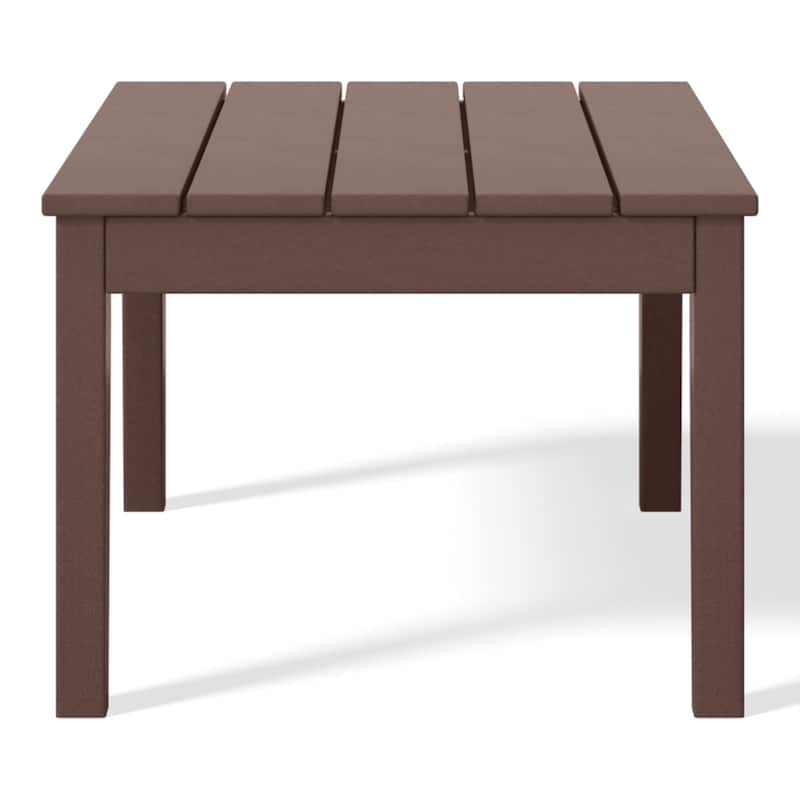 Polytrends Laguna Outdoor Patio Conversation Coffee Table