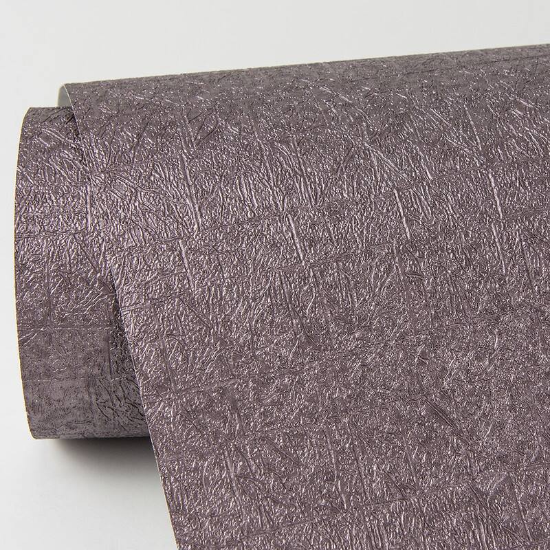 Brewster Basilic Purple Mosaic Wallpaper - 20.5in x 396in x 0.025in