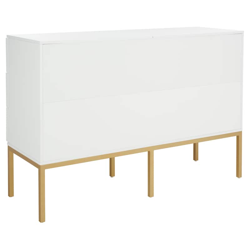 SAFAVIEH Audrey 6 Drawer Rattan Dresser