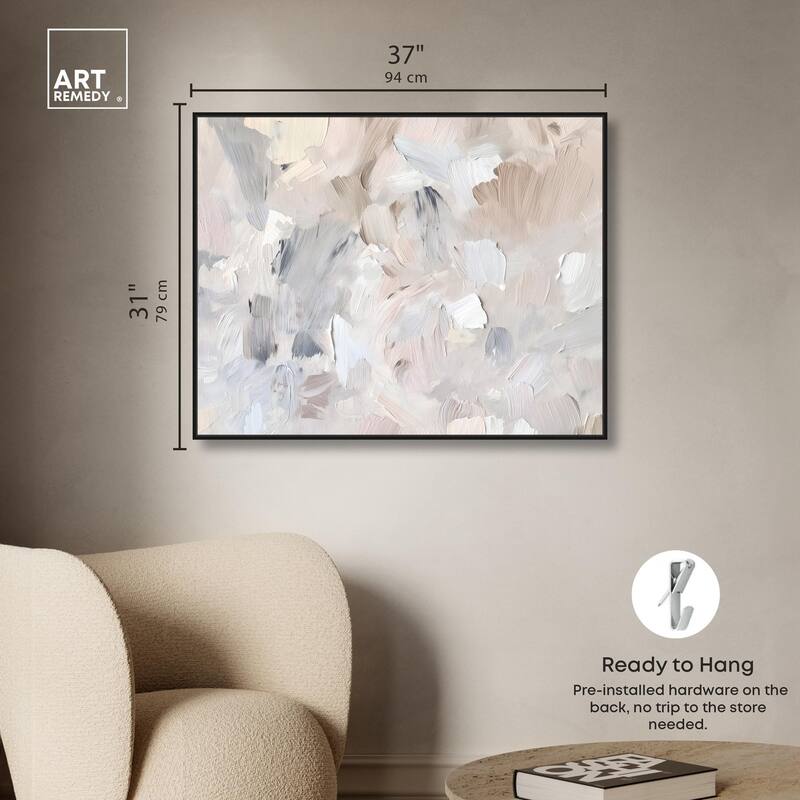 Soft Colors Fade II Canvas by Art Remedy