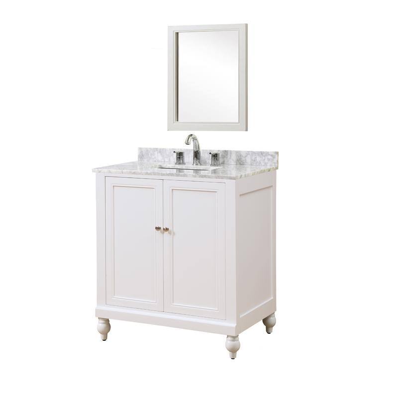 Classic Spa 32 Inch Single Vanity in White