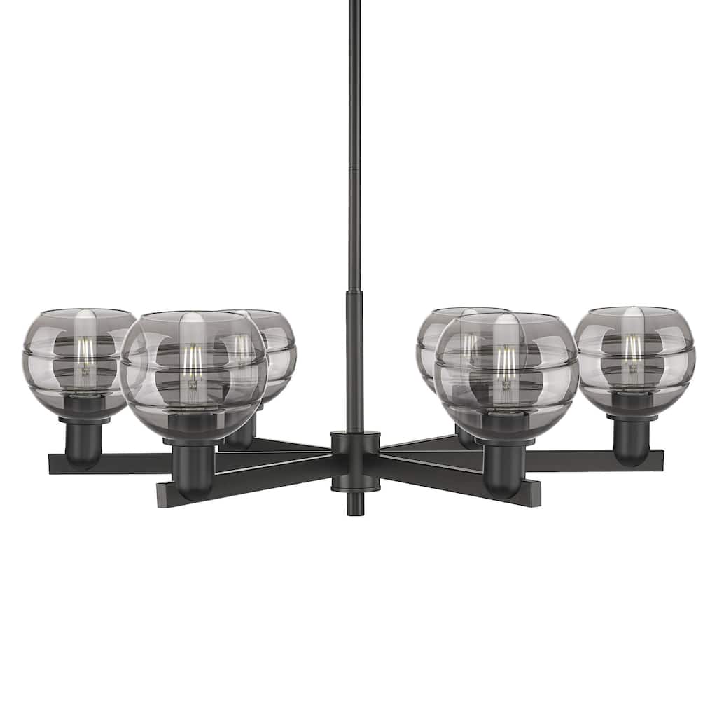 Innovations Lighting 716-6CR-10-36 Rochester Chandelier Rochester 6