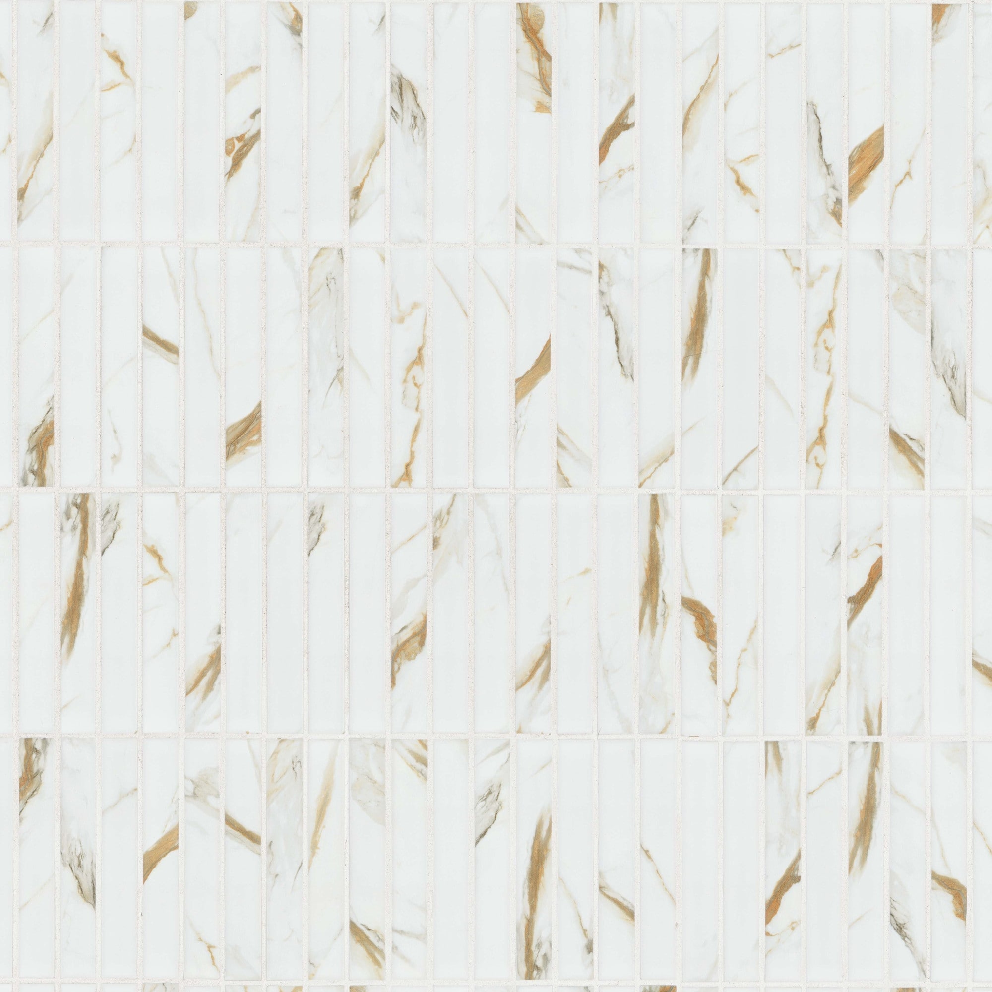 Ackland AKM-P-1X6STM-CA 12" x 12" Porcelain Rectangle Floor and Wall