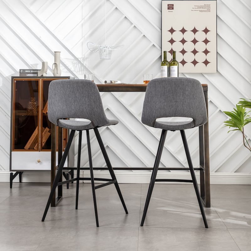 Kitchen 28.25" Counter Height Stools, Set Of 2