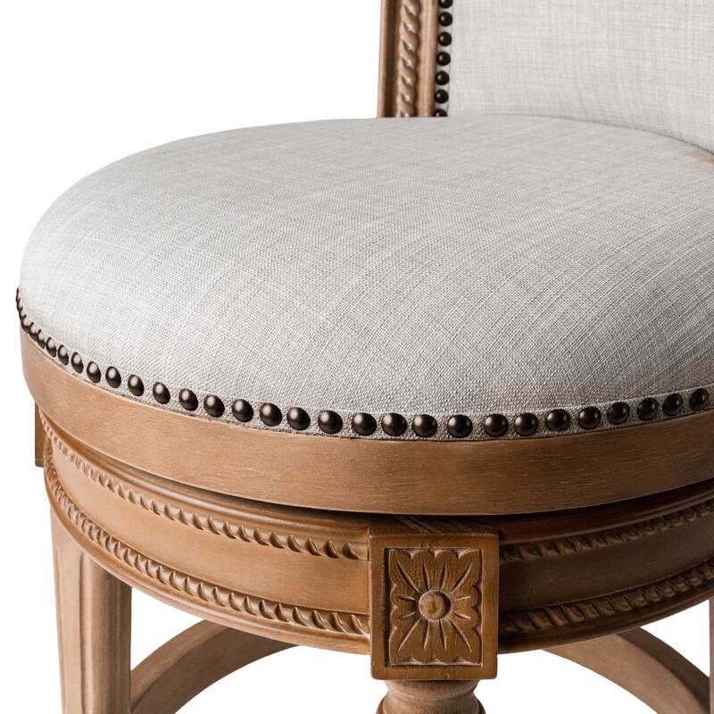 Maven Lane Pullman Swivel Kitchen Dining Stool