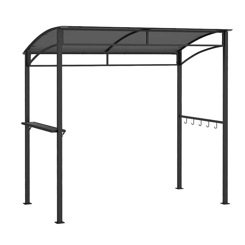 Costway 7'x4.5' Grill Gazebo Outdoor Patio Garden BBQ Canopy Shelter