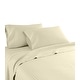 preview thumbnail 57 of 116, Home Sweet Home Dream Striped 1200 TC Cotton Deep Pocket Bed Sheet Set