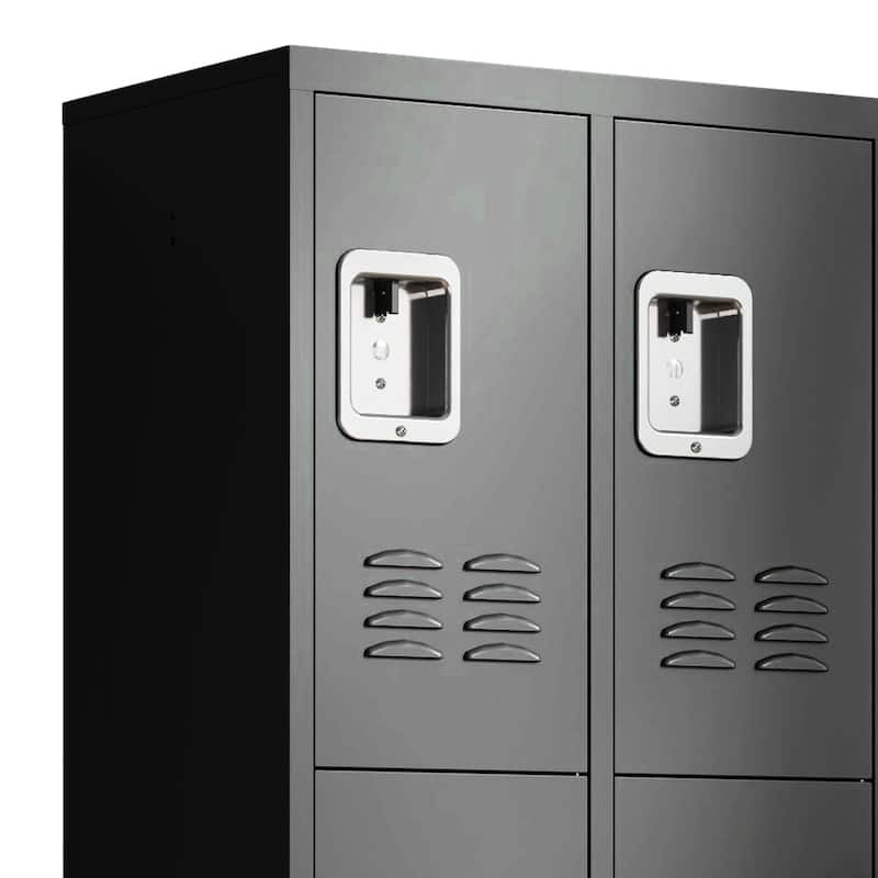 12 Door 72"H Metal Lockers With Lock