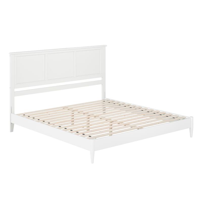Charlotte Solid Wood Low Profile Platform Bed