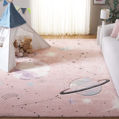 SAFAVIEH Carousel Kids Kyle Solar System Rug