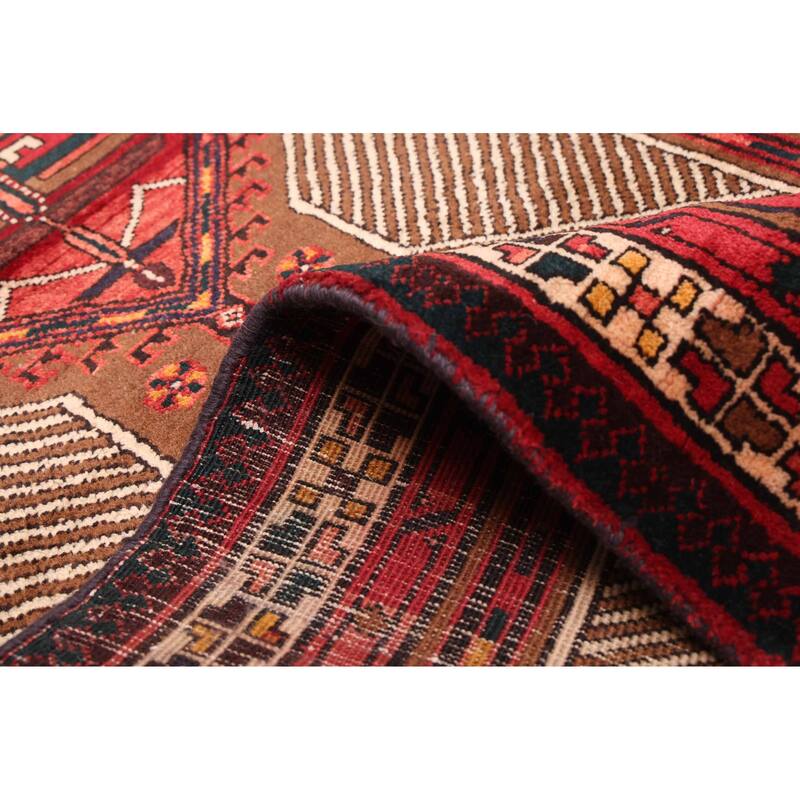 ECARPETGALLERY Hand-knotted Konya Anatolian Red Wool Rug - 3'4 x 10'7