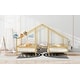 preview thumbnail 5 of 21, Twin Metal Double Triangular House Beds with Table
