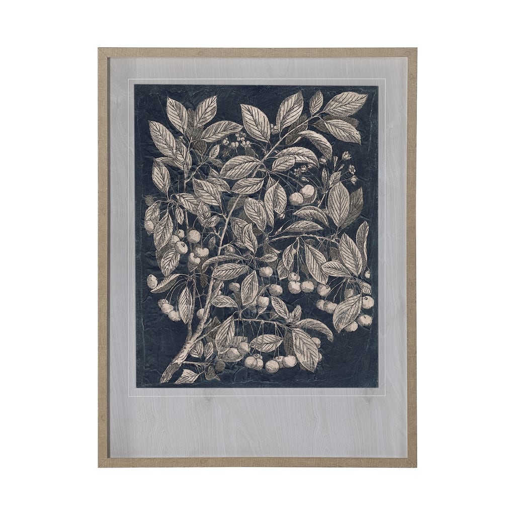 Vintage Fruit & Floral III Framed Art Print