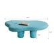 preview thumbnail 34 of 72, 48.5" Modern Cloud Shape 4 Legs Coffee Table