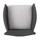 preview thumbnail 11 of 29, Cedros Wicker/ Acacia Wood Outdoor 5-piece Dining Set by Christopher Knight Home