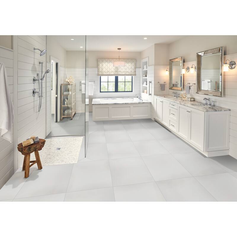 Ackland AKNPTSEG24X24P-PL Segment - 24" x 24" Porcelain Solid Floor