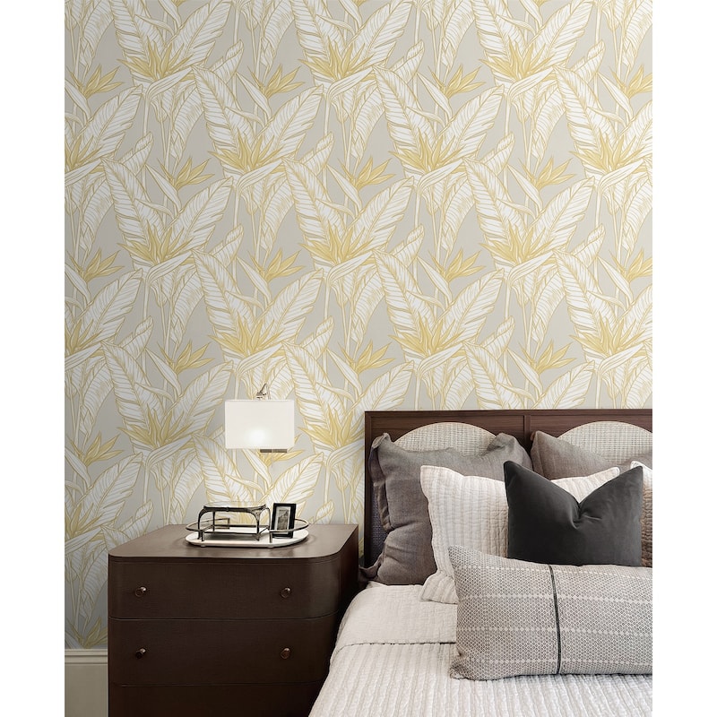 Stacy Garcia Home Birds of Paradise Peel and Stick Wallpaper