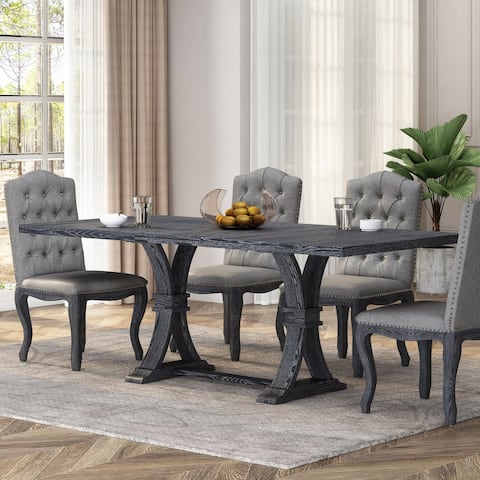 Bellion Wood Expandable Dining Table by Christopher Knight Home