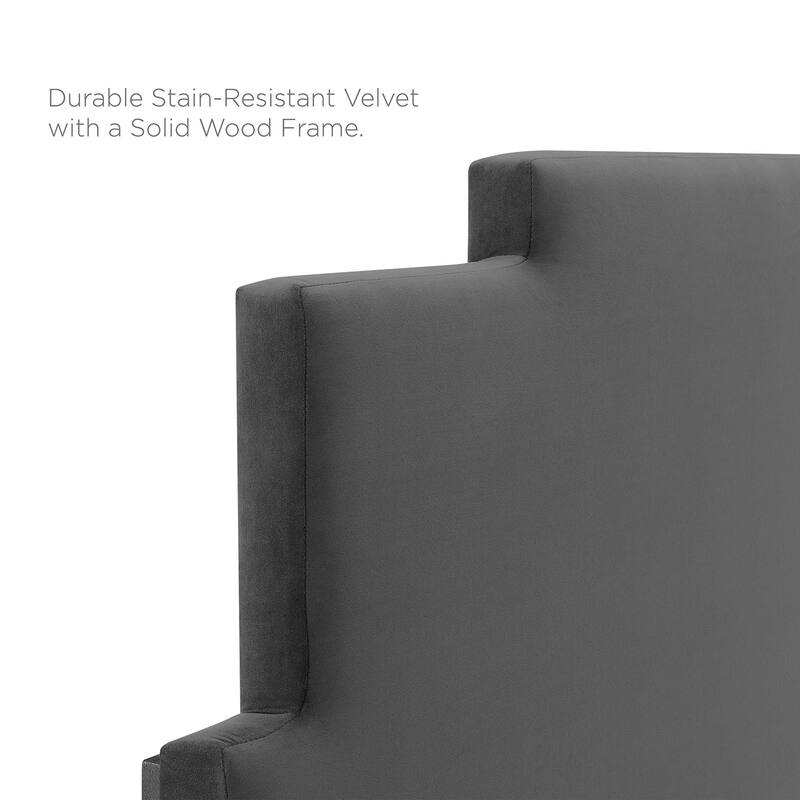 Kasia Performance Velvet Full/Queen Headboard