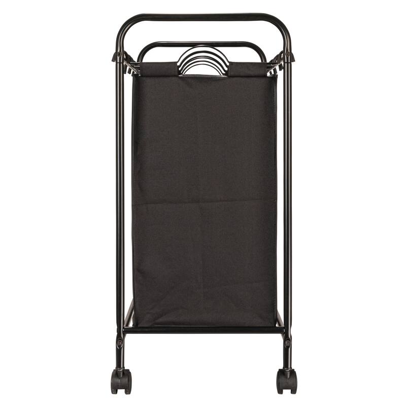 4 Bag Laundry Sorter Cart with Washable and Removable Bags On Sale