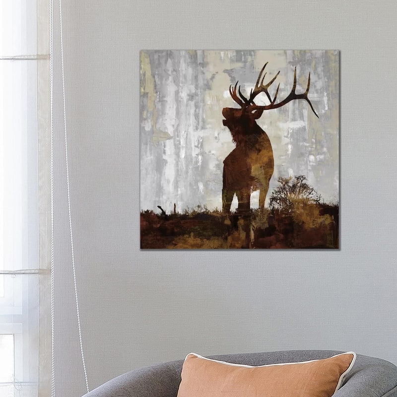 iCanvas "Elk" by Carl Colburn Canvas Print - 26x26x1.5