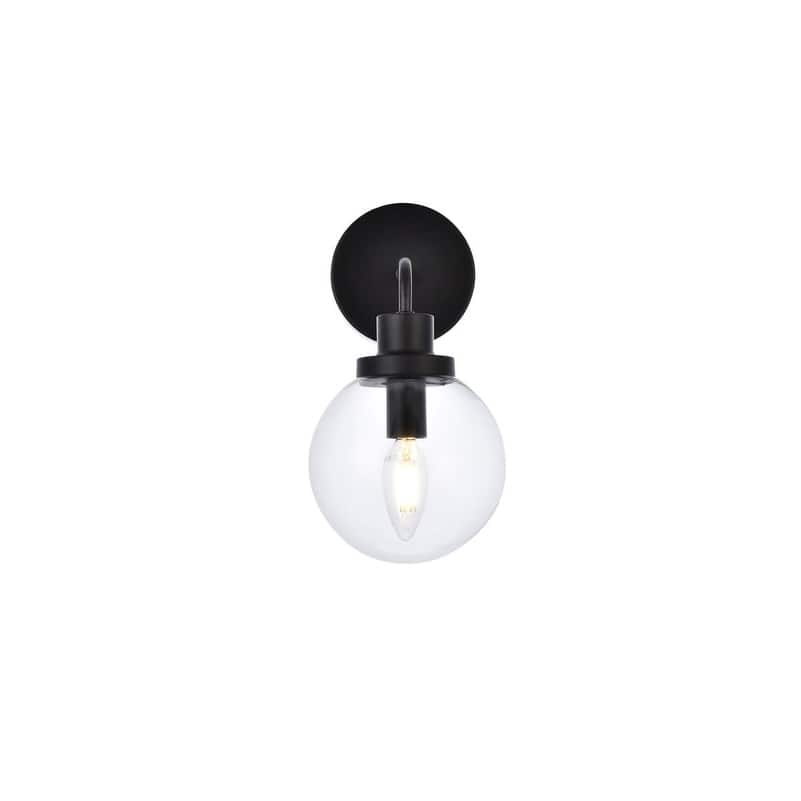 Elegant Lighting LD7031W8 Hanson 12" Tall Bathroom Sconce