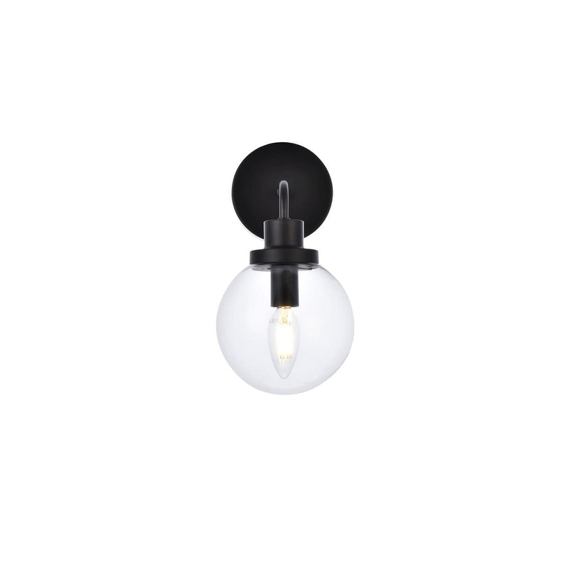 Elegant Lighting LD7031W8 Hanson 12" Tall Bathroom Sconce