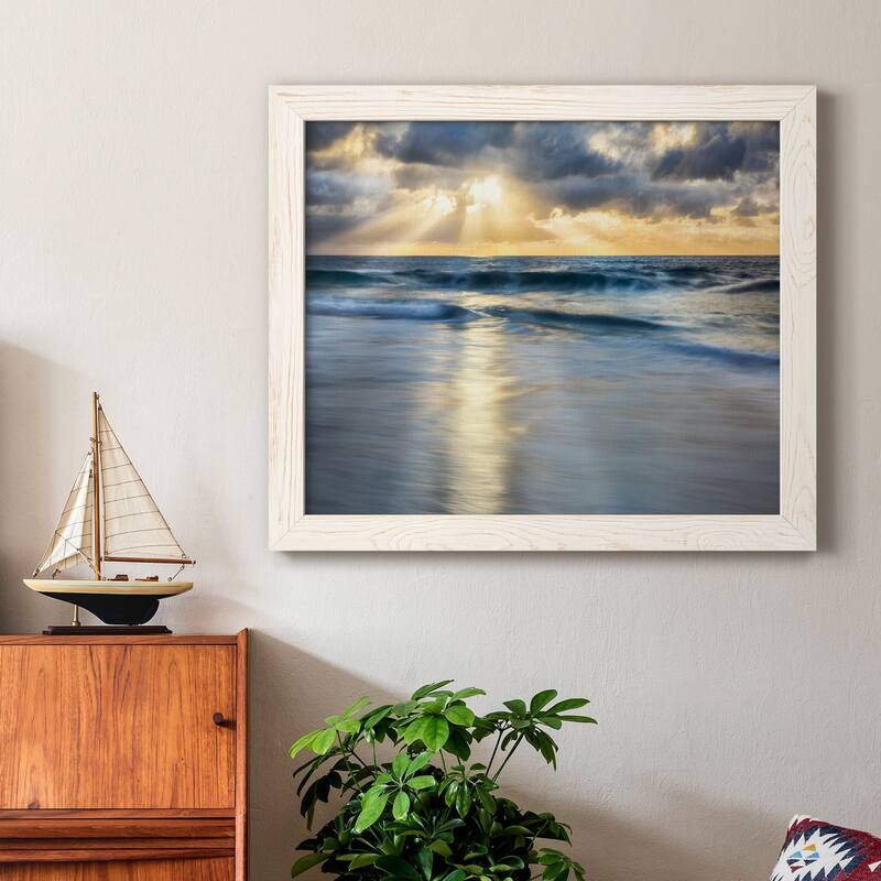 Cloudscape Shore-Premium Framed Canvas - Ready to Hang