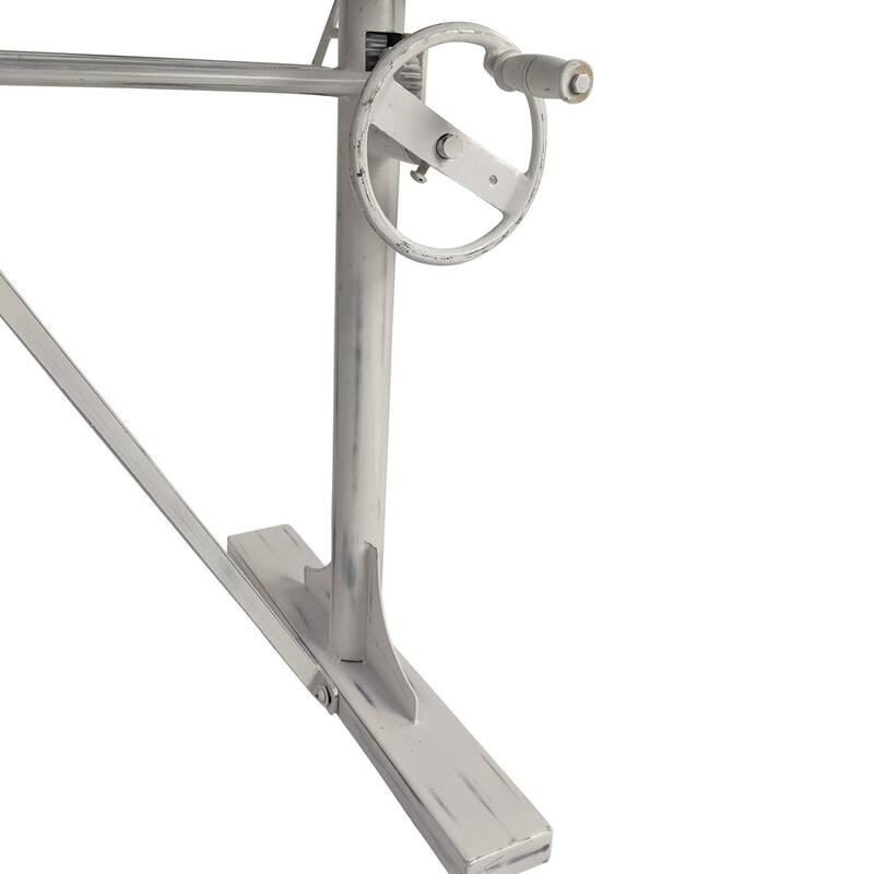 Desk with Height Adjustable Top - 48" - White