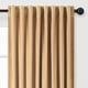 preview thumbnail 29 of 42, Chanasya Velvet Room Darkening Window Curtain Panel Pair (Set of 2) W52 x H108 Inches - Gold