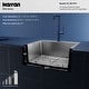 preview thumbnail 6 of 7, Karran Top Mount Stainless Steel 25 in. 16-Gauge Drop-In Single Bowl Kitchen Sink Kit - Silver