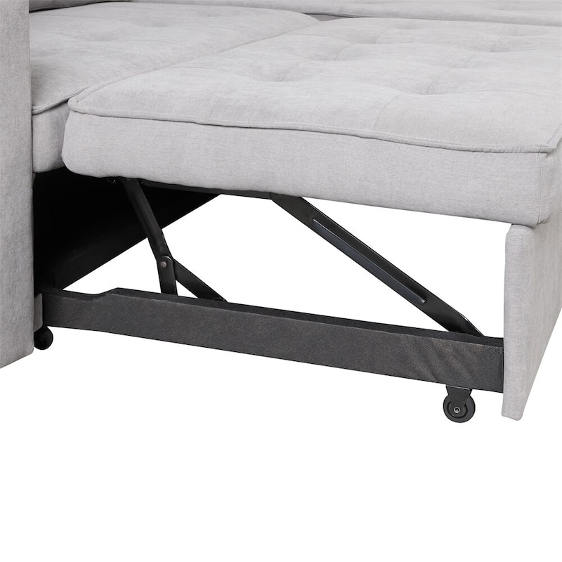Merax 104" Modern L-Shape 3 Seat Reversible Sectional Couch
