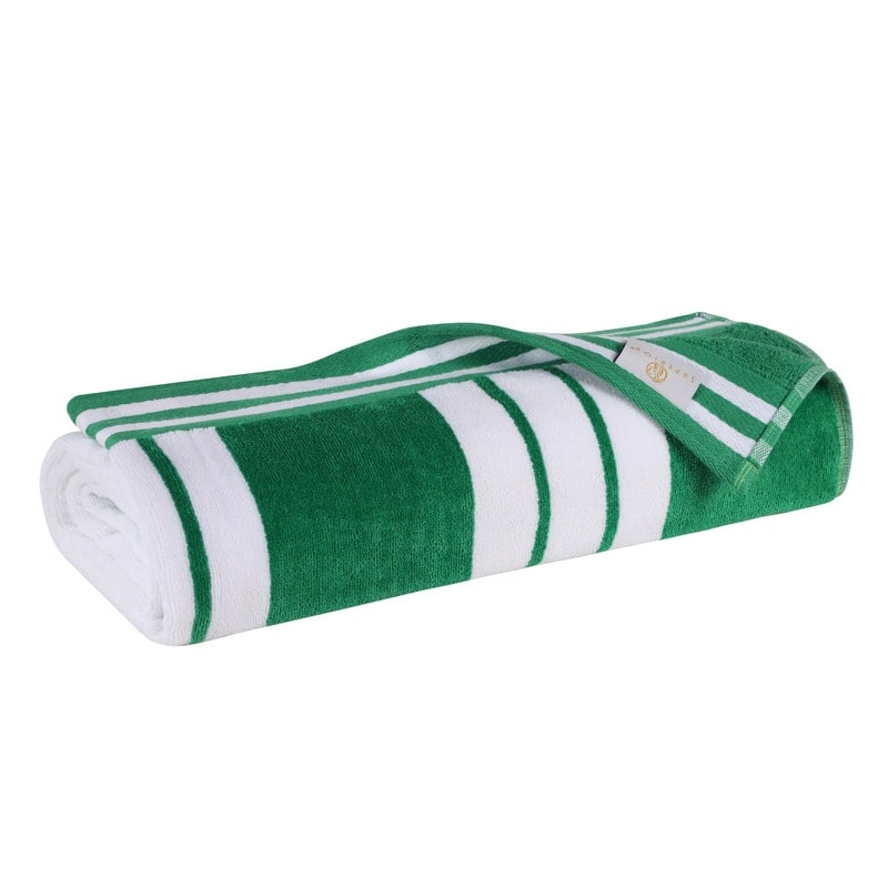 Superior Striped Large Oversized Cotton Beach Towel