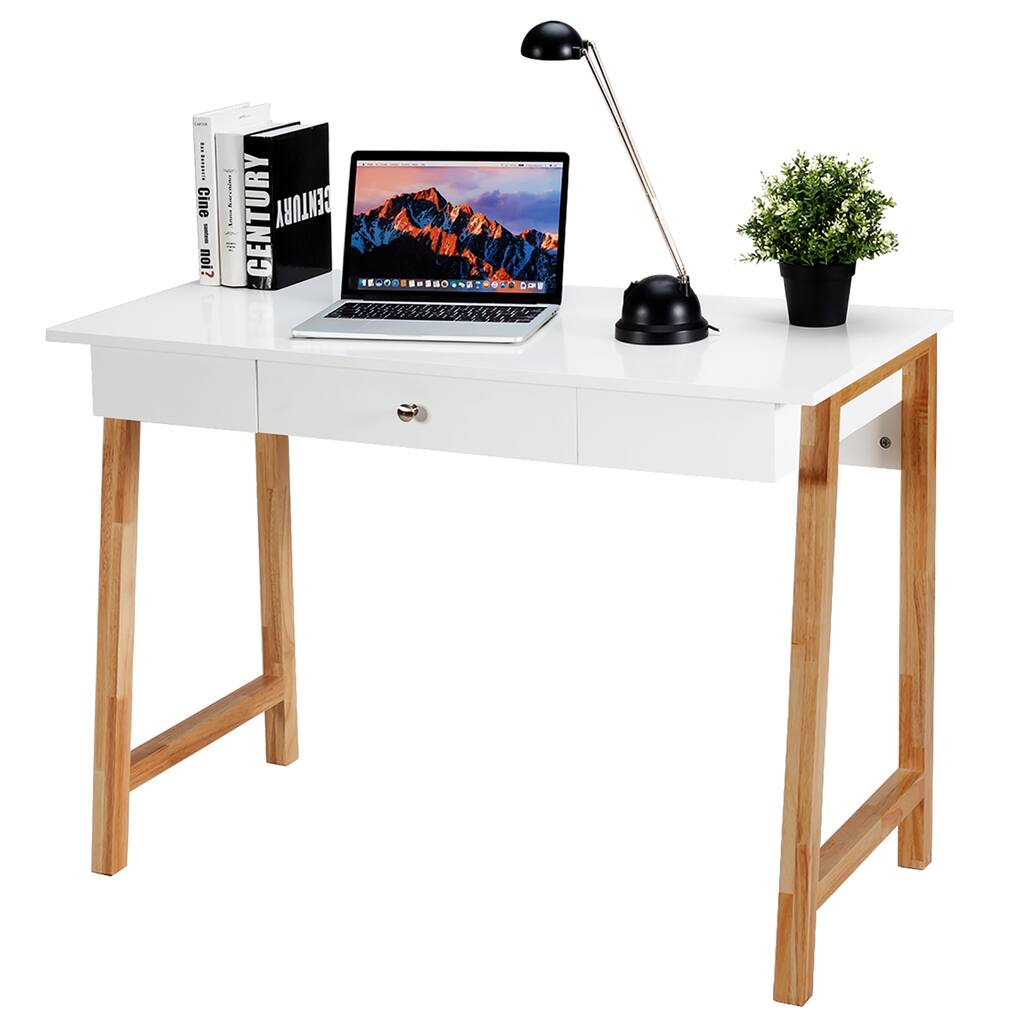 Computer Desk Makeup Vanity Table Desk with Storage Drawers