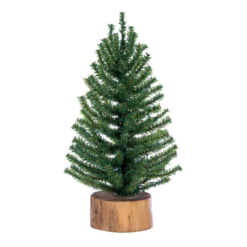 18" Battery Operated LED Warm White Table Top Tree