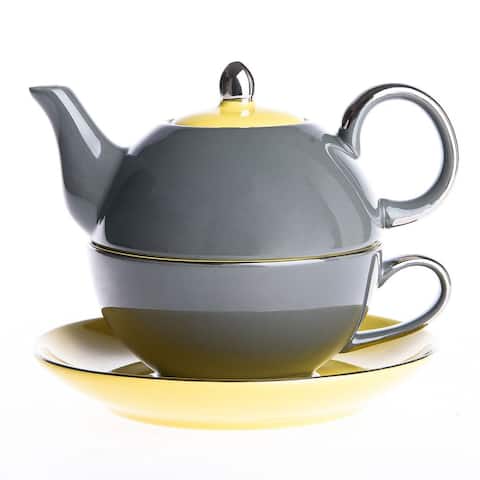 Artvigor Porcelain Tea & Coffee For One Set ( Pot & Cup)