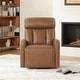 preview thumbnail 19 of 28, Kinsley Triple Motor Leather Power Swivel Recliner with Adjustable Lumbar